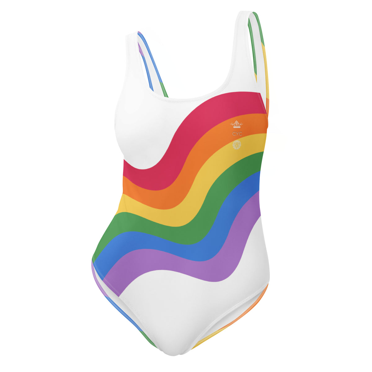 CYC Rainbow One-Piece Swimsuit – Dope Tagz
