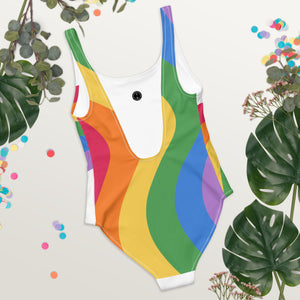 CYC Rainbow One-Piece Swimsuit