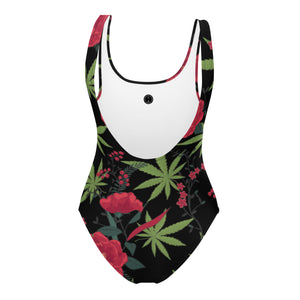 CYC Mary Jane flowers One-Piece Swimsuit