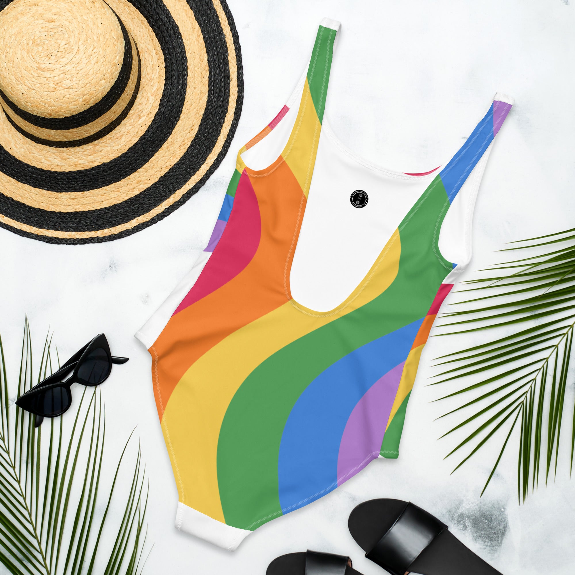 CYC Rainbow One-Piece Swimsuit