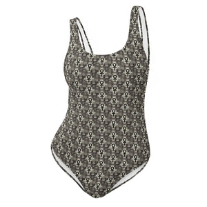 CYC Ankh Patchwork One-Piece Swimsuit