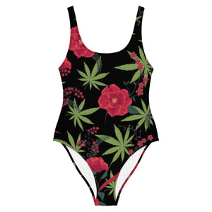 CYC Mary Jane flowers One-Piece Swimsuit