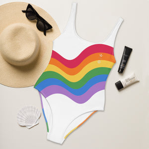 CYC Rainbow One-Piece Swimsuit