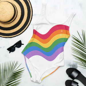 CYC Rainbow One-Piece Swimsuit