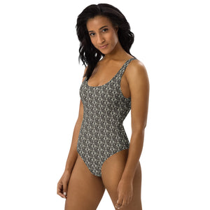 CYC Ankh Patchwork One-Piece Swimsuit