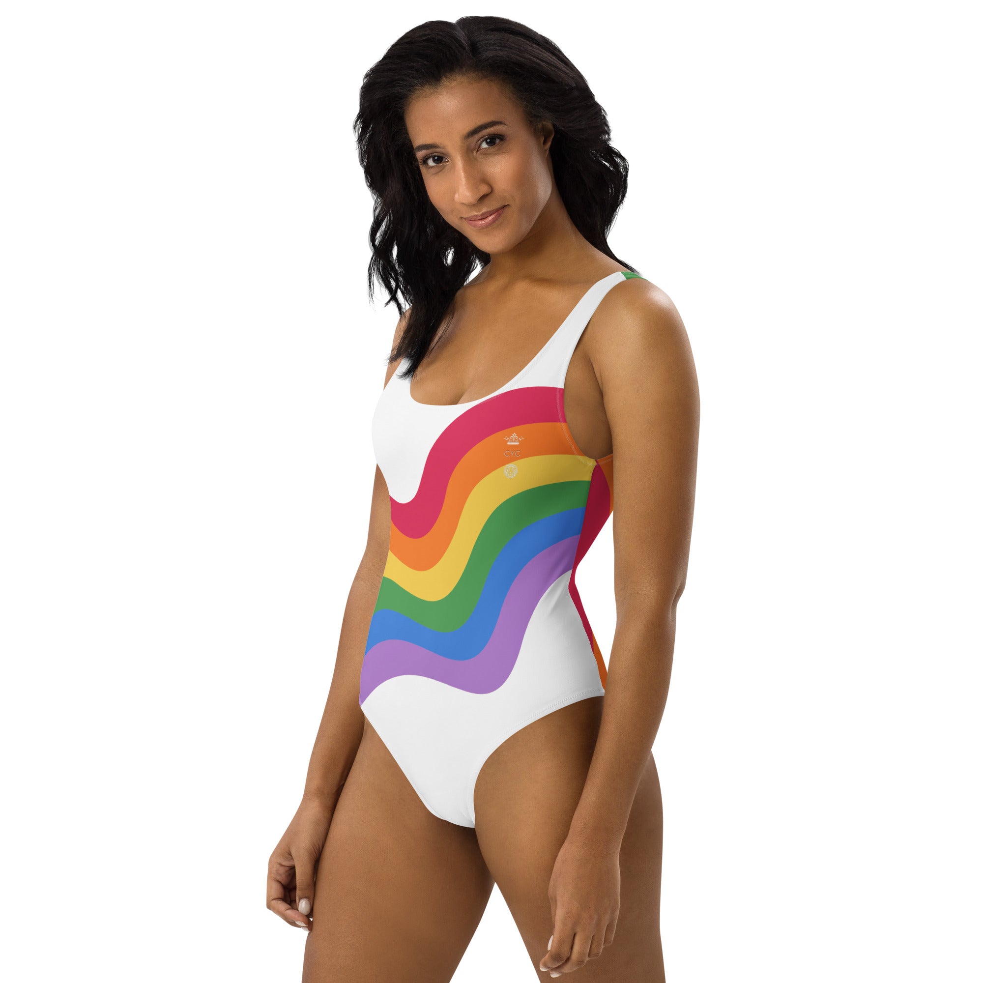 CYC Rainbow One-Piece Swimsuit