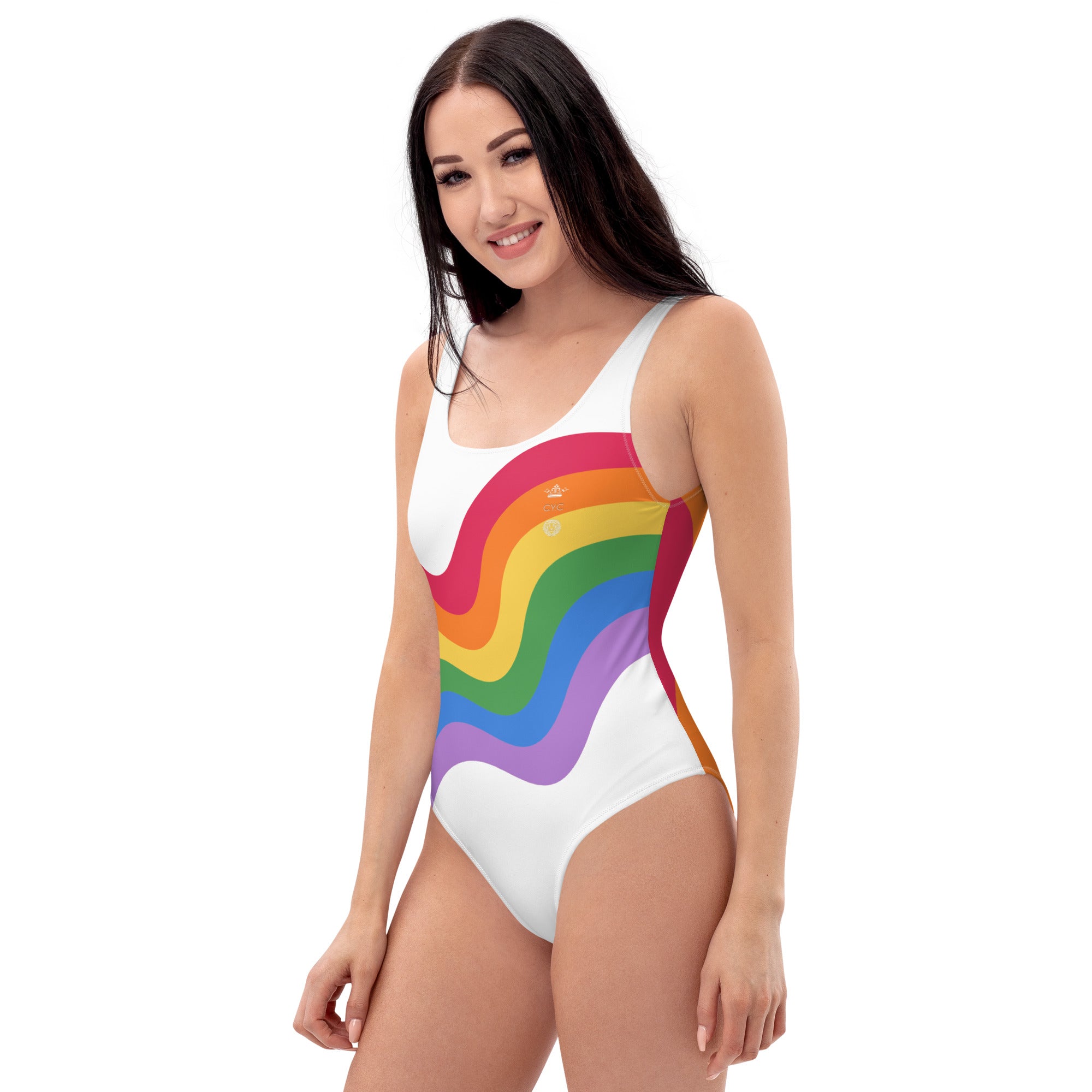 CYC Rainbow One-Piece Swimsuit