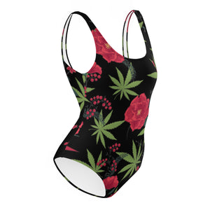 CYC Mary Jane flowers One-Piece Swimsuit