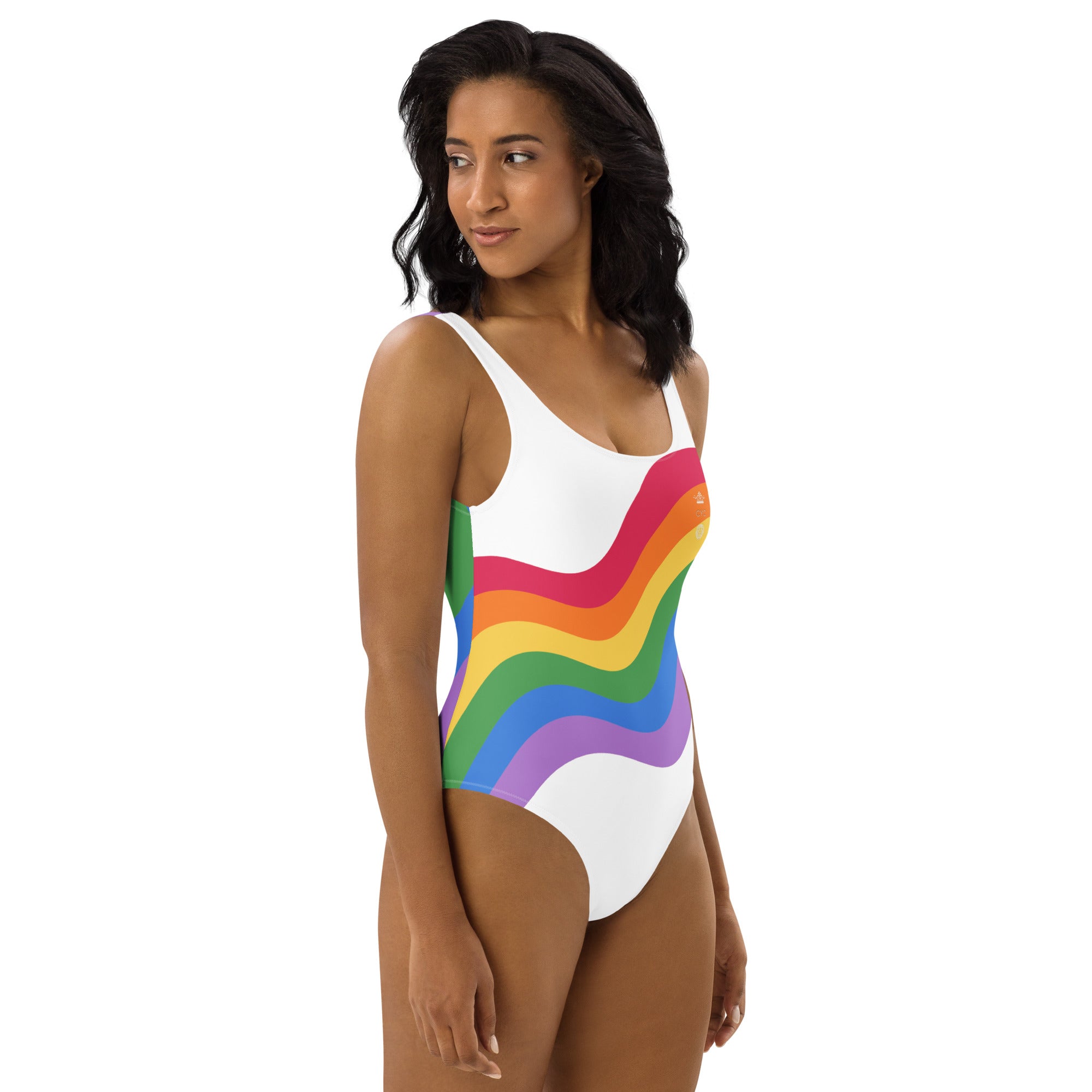 CYC Rainbow One-Piece Swimsuit