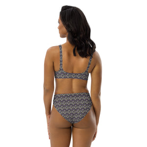 CYC Fluer-de-lis high-waisted bikini