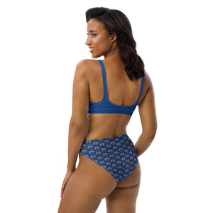 CYC Blue Pride high-waisted bikini