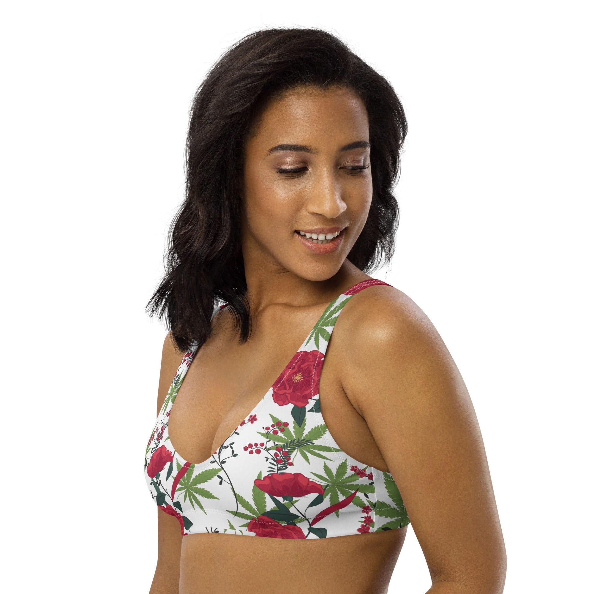 CYC MJ floral bikini top