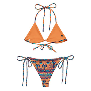 CYC Aztec Palmtrees string bikini