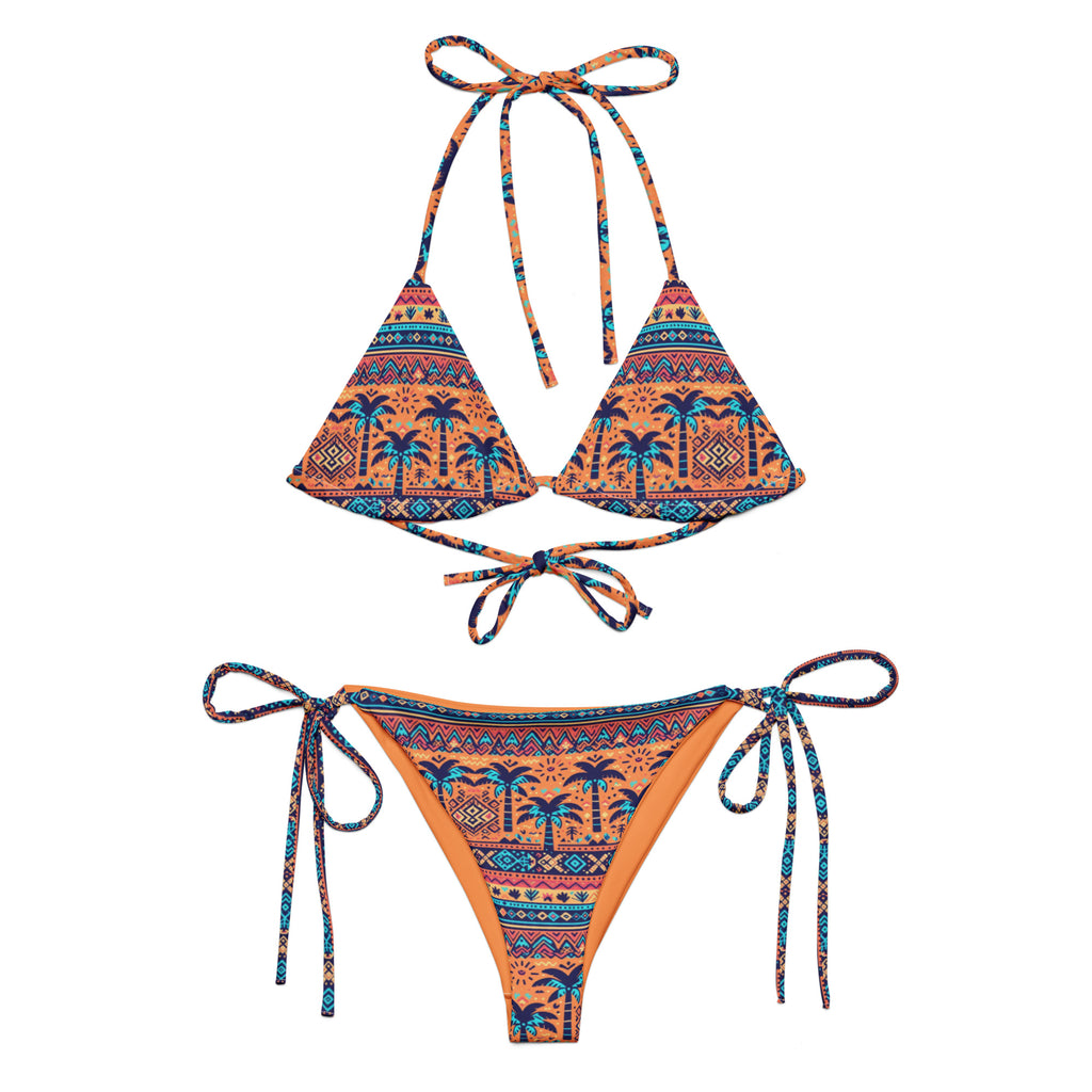 CYC Aztec Palmtrees string bikini