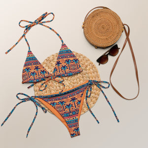 CYC Aztec Palmtrees string bikini