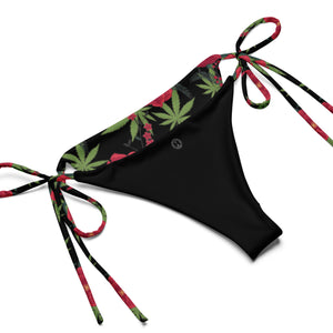 CYC Mary Jane Flowers string bikini