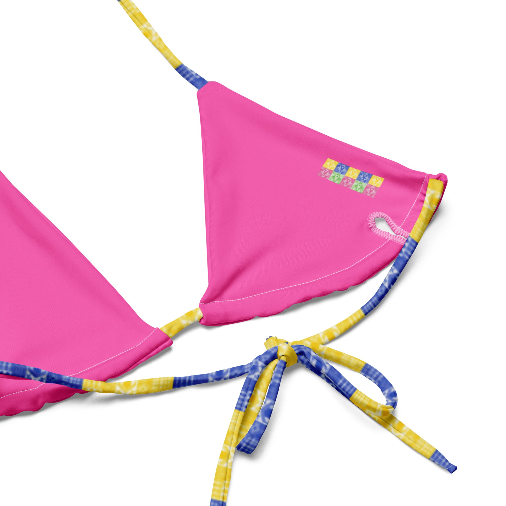 CYC Ankh Color Block string bikini