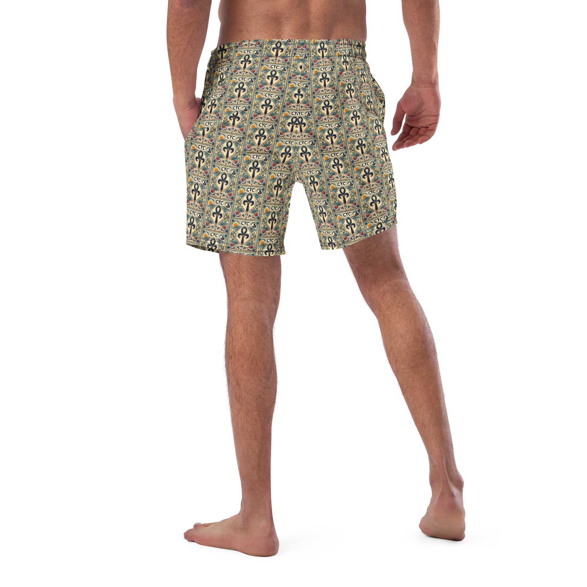 CYC Fluer de lis designer Men's swim trunks