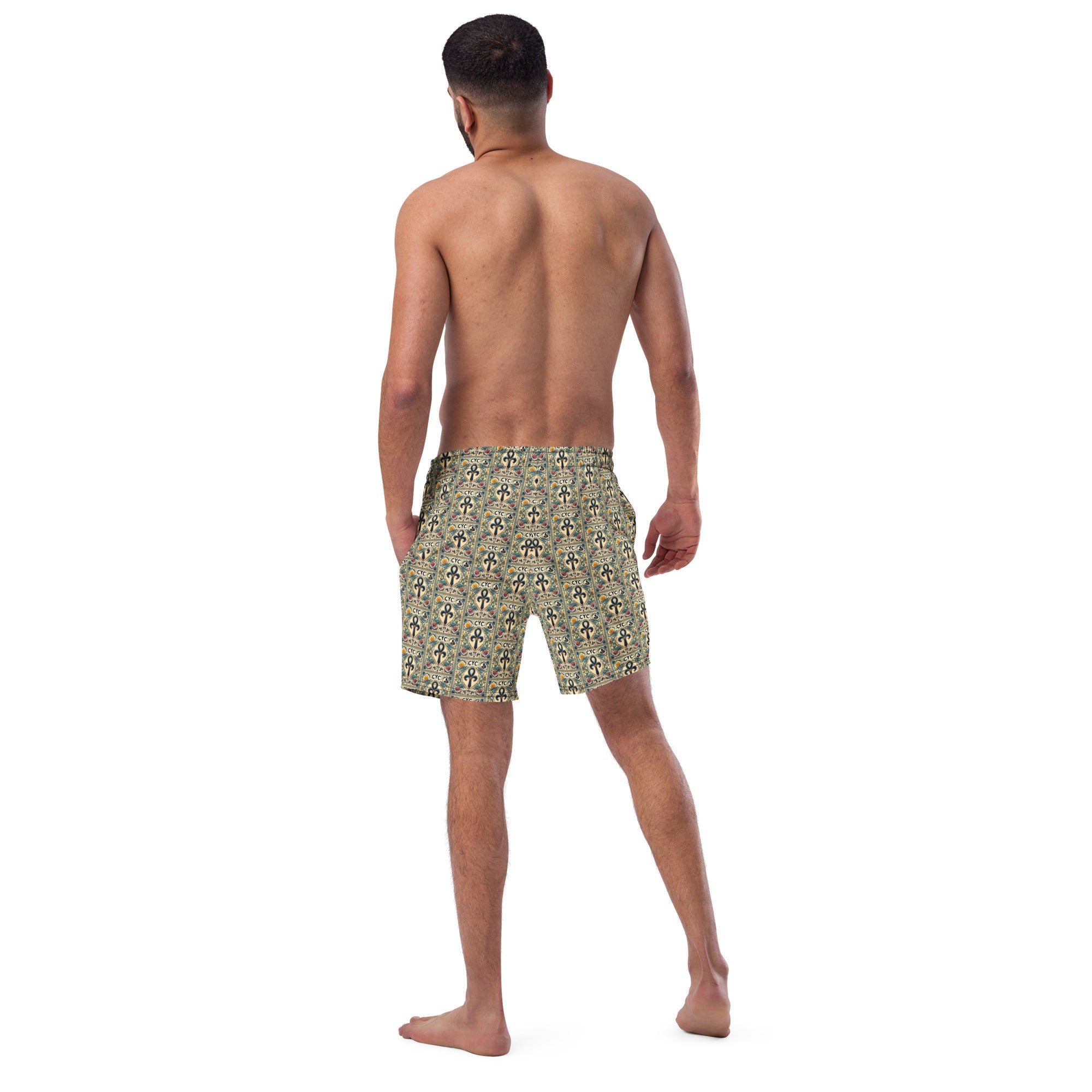 CYC Fluer de lis designer Men's swim trunks