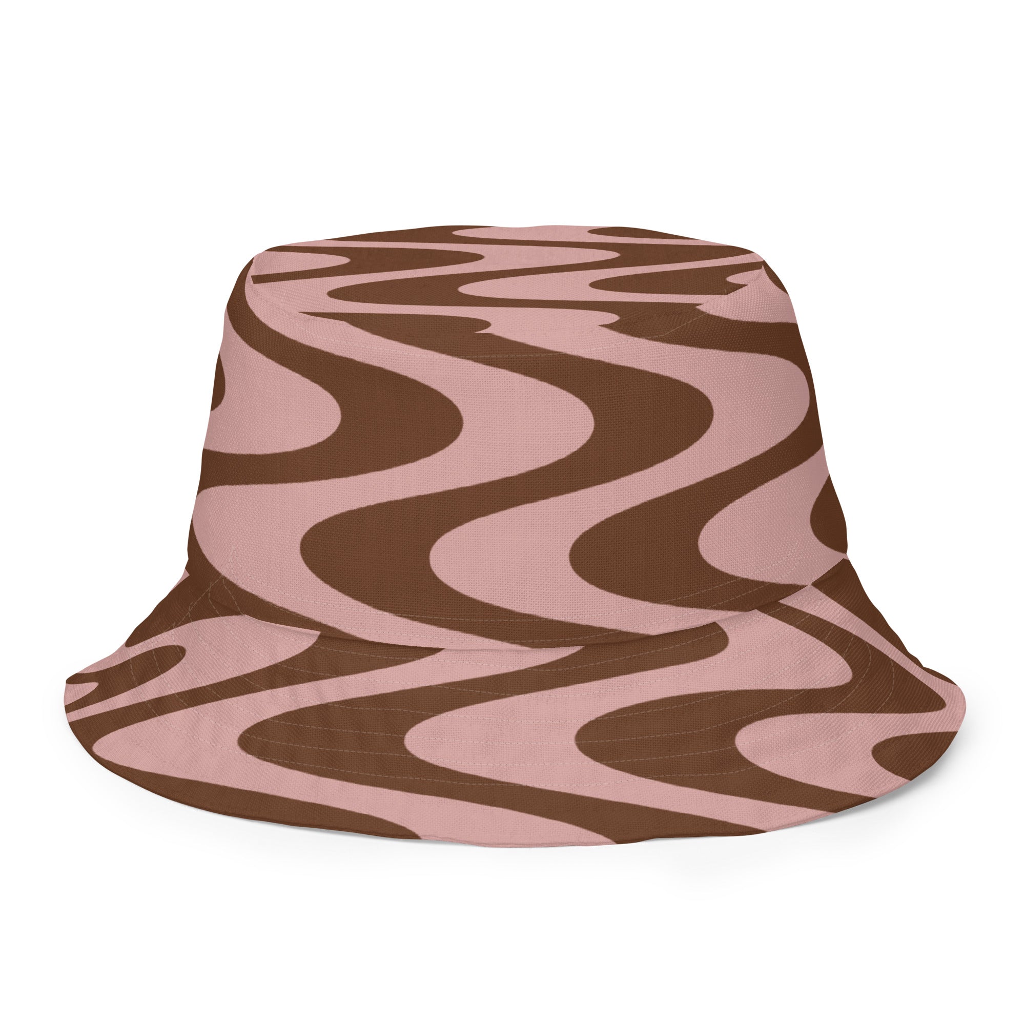 Pink / Brown CYCReversible bucket hat