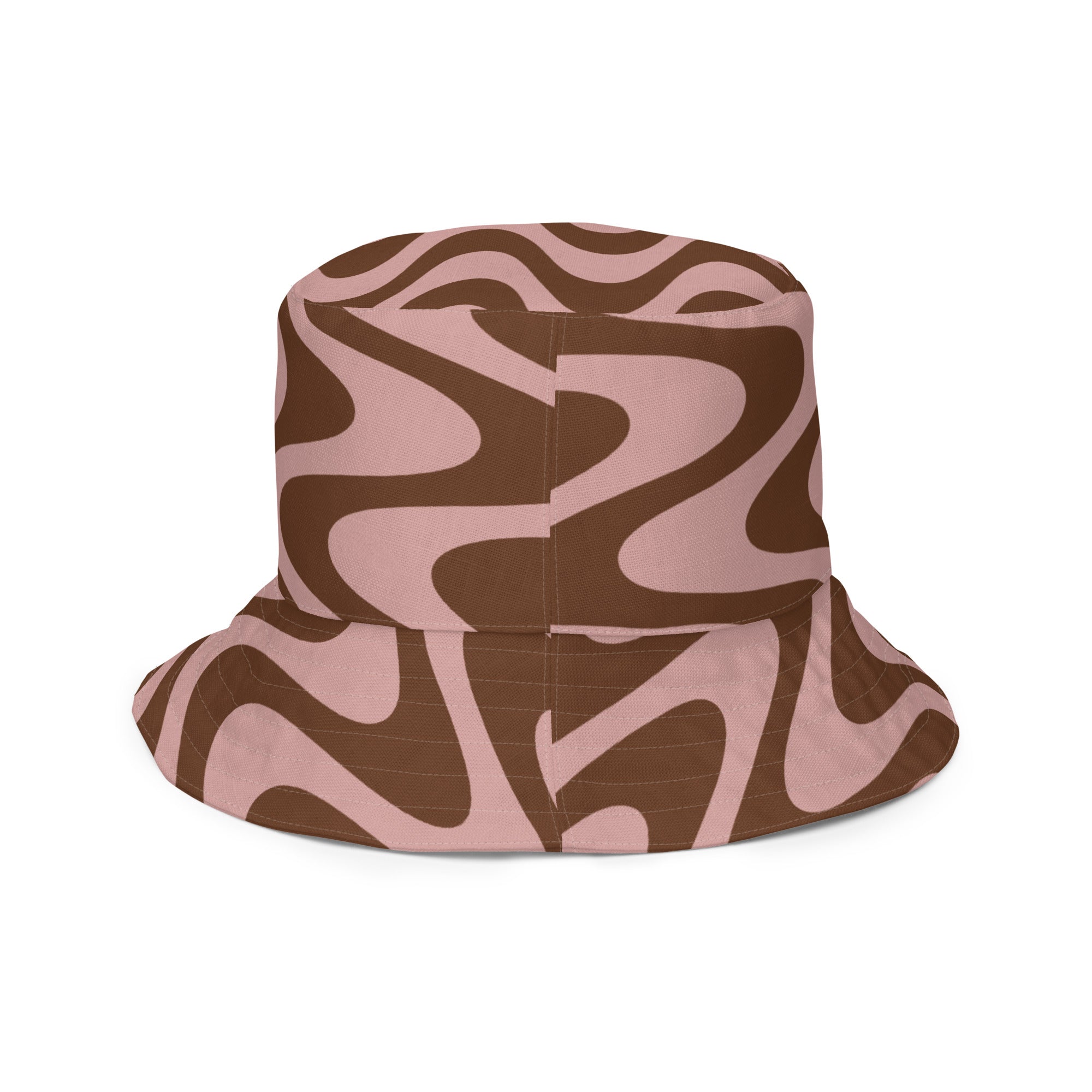 Pink / Brown CYCReversible bucket hat