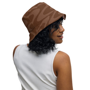 Pink / Brown CYCReversible bucket hat