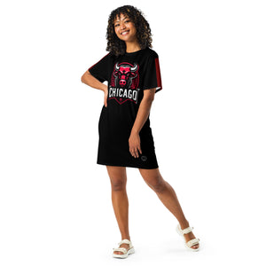 Chicago Jersey T-shirt dress