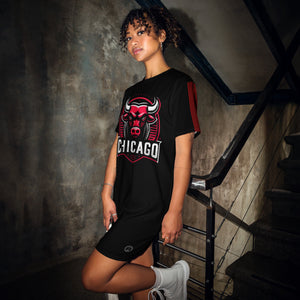 Chicago Jersey T-shirt dress