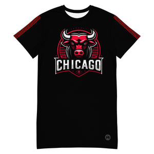 Chicago Jersey T-shirt dress