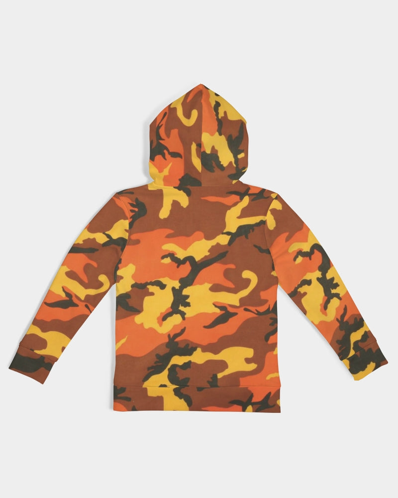 Orange army Kids All-Over Print Hoodie