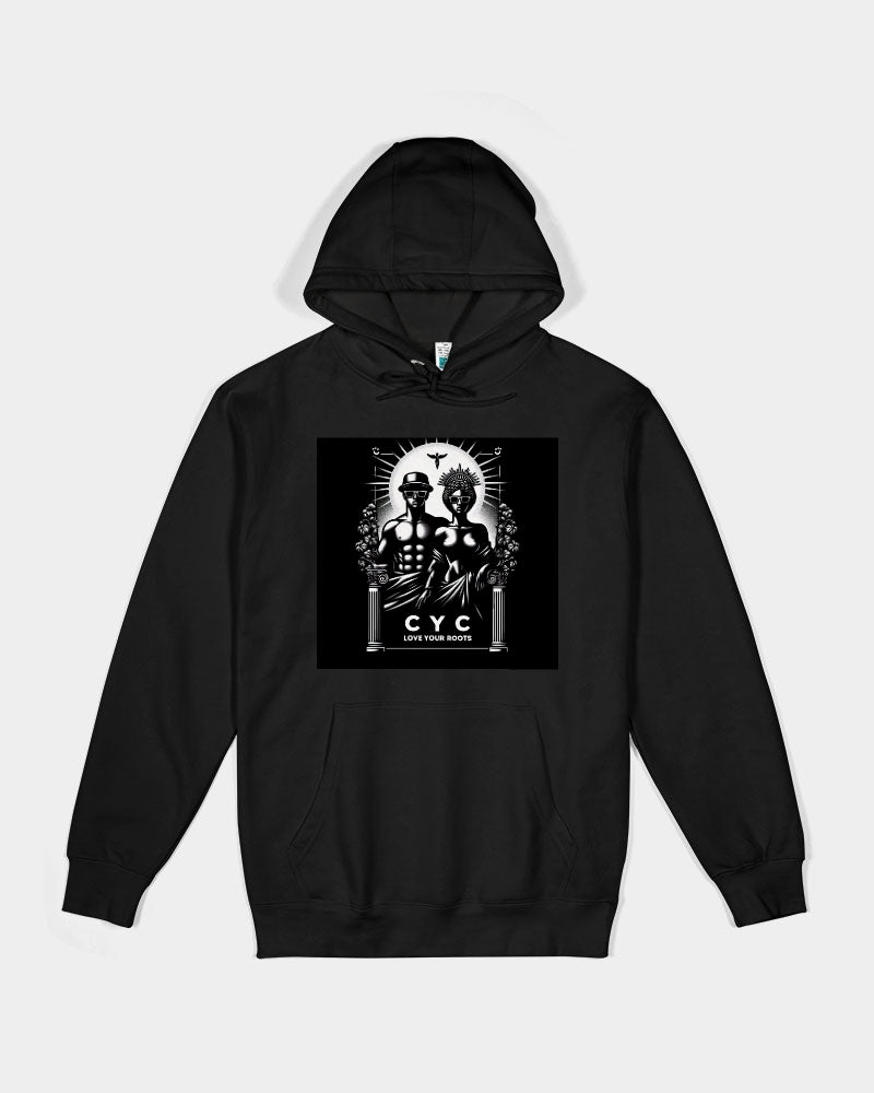 Man and Woman Unisex Premium Pullover Hoodie | Lane Seven