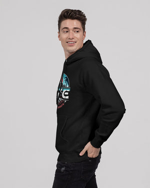 Love your roots logo Unisex Premium Pullover Hoodie | Lane Seven