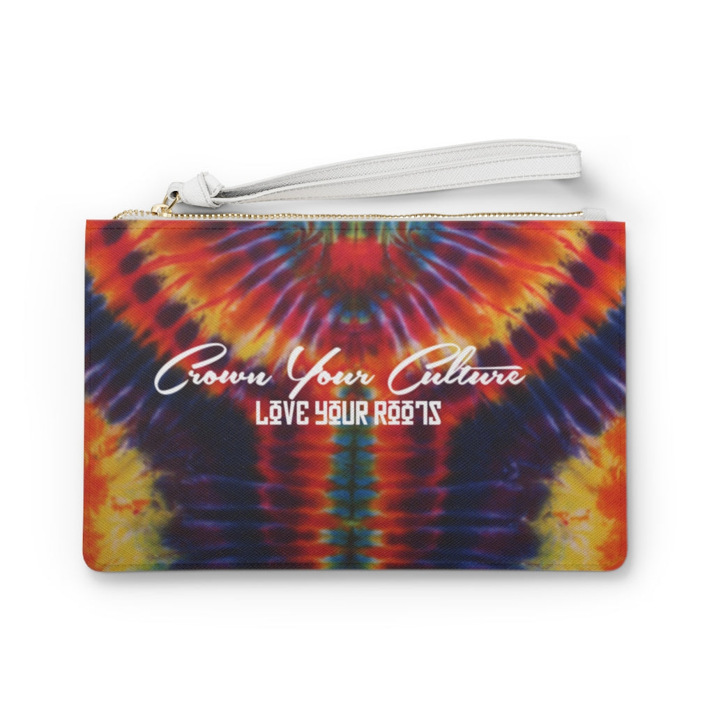Crown Your Culture Clutch Bag