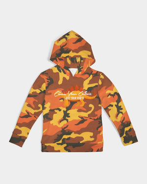 Orange army Kids All-Over Print Hoodie