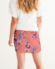 Load image into Gallery viewer, Floral peach CYC Women&#39;s Mini Skirt