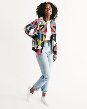 CROWN YOUR CULTURE Women's Bomber Jacket