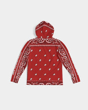 Load image into Gallery viewer, Red paisely Men&#39;s Hoodie