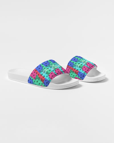 Paisely Color Block C.Y.C Women's Slide Sandal