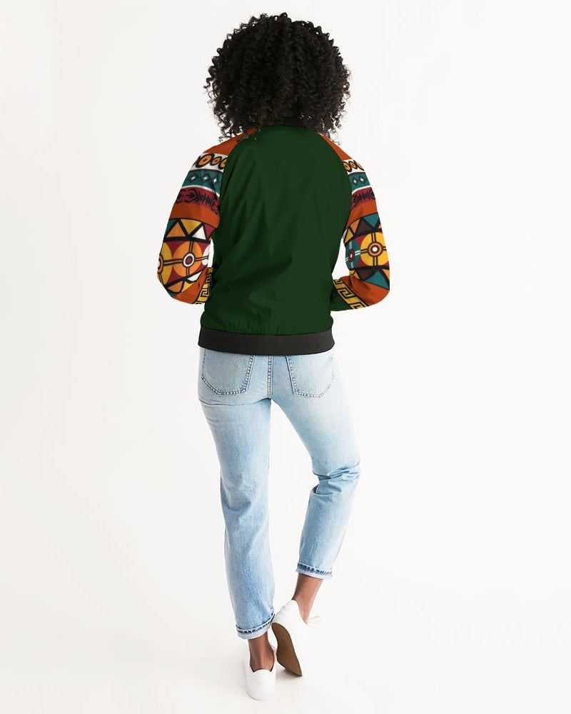 CROWN YOUR CULTURE Women's Bomber Jacket