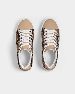 CROWN YOUR CULTURE Women's Faux-Leather Sneaker