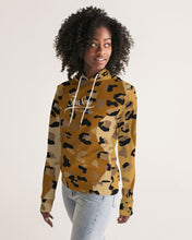 Load image into Gallery viewer, Brown cheetah Women&#39;s Hoodie