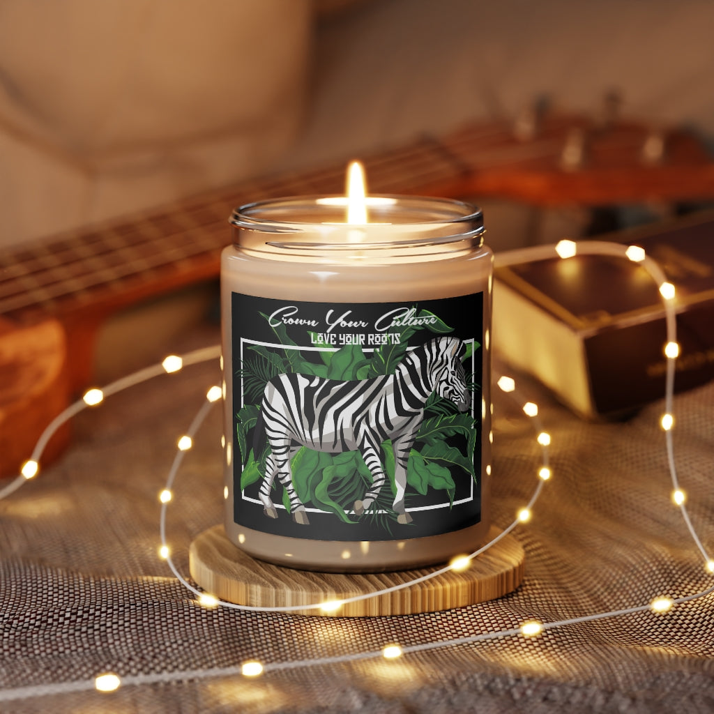 Zebra C.Y.C Designer Scented Candle, 9oz