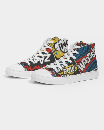 Crown Your Culture  Women's Hightop Canvas Shoe