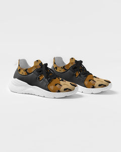 Brown cheetah Women's Two-Tone Sneaker