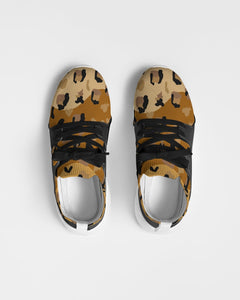 Brown cheetah Women's Two-Tone Sneaker