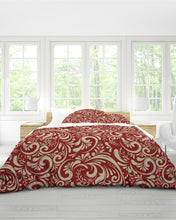 Load image into Gallery viewer, Vector C.Y.C RED Queen Duvet Cover Set