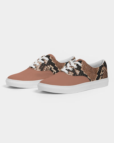 CROWN YOUR CULTURE Women's Lace Up Canvas Shoe