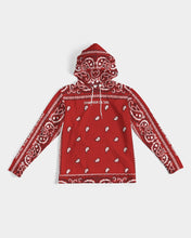 Load image into Gallery viewer, Red paisely Men&#39;s Hoodie