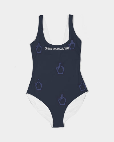 CROWN YOUR CULTURE Women's One-Piece Swimsuit