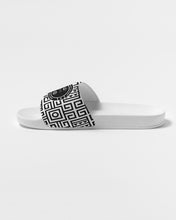Load image into Gallery viewer, black and white C.Y.C Men&#39;s Slide Sandal